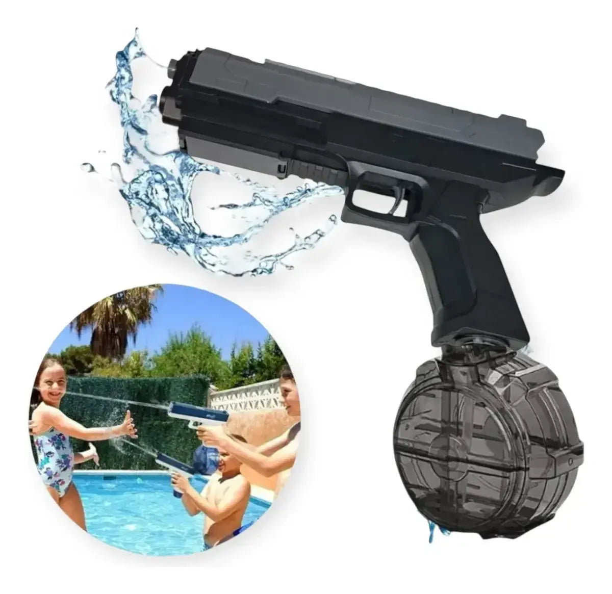 Pistola De Agua Automatica Recargable