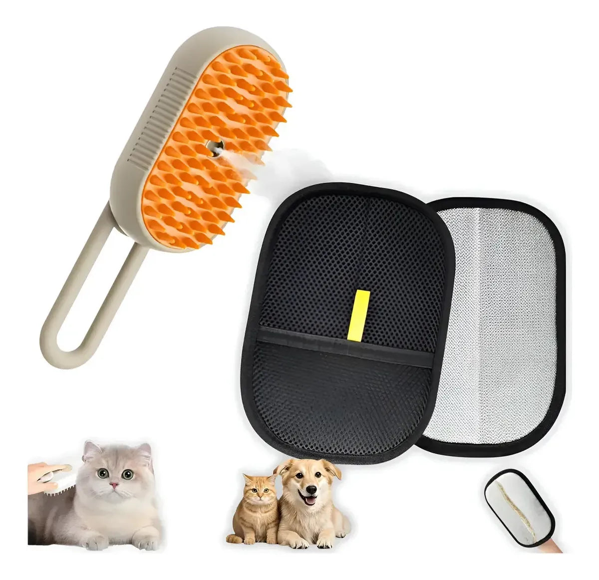 Peina a vapor quita pelos + Guante de regalo !