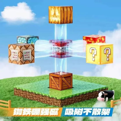 Bloques Magnéticos Minecraft 260 pcs – Creá Tu Propio Mundo