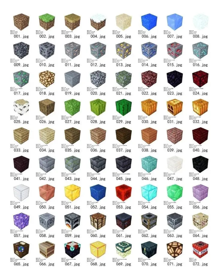 Bloques Magnéticos Minecraft 260 pcs – Creá Tu Propio Mundo