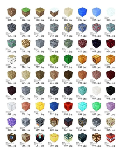 Bloques Magnéticos Minecraft 260 pcs – Creá Tu Propio Mundo
