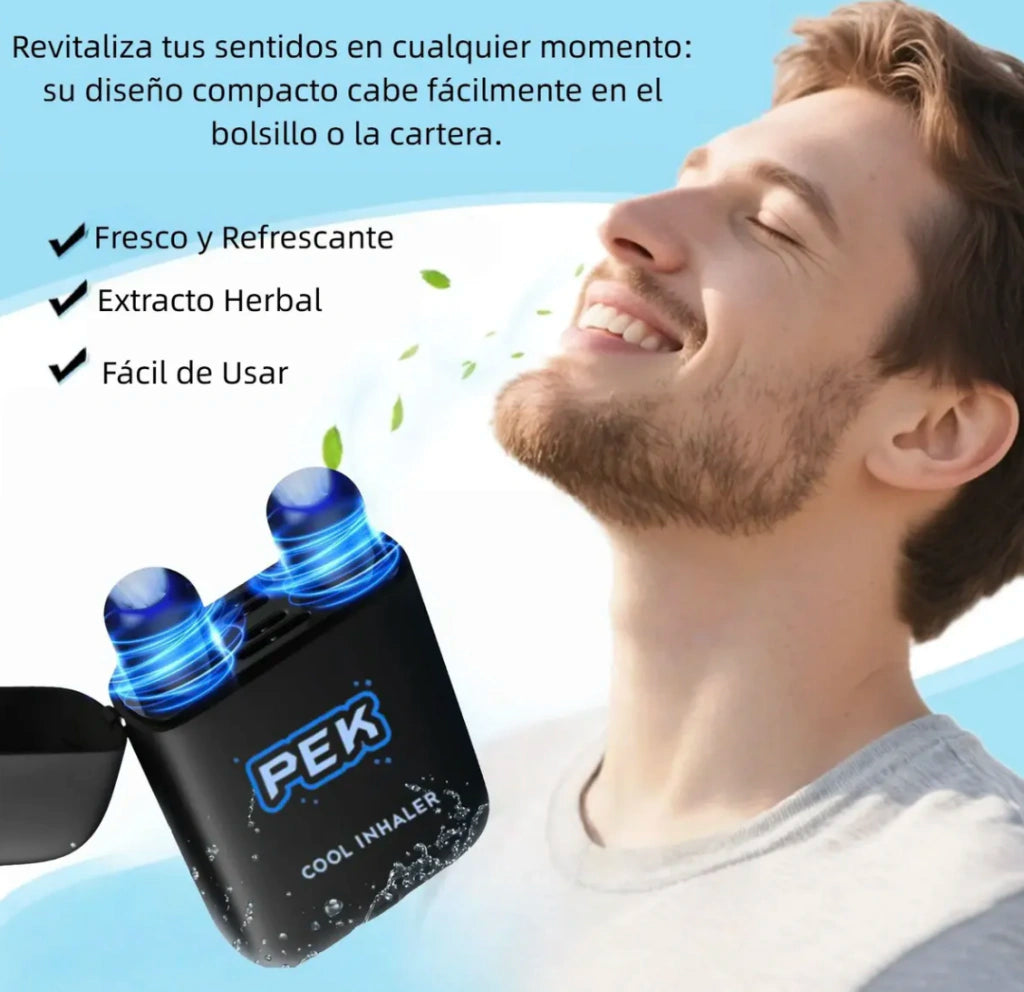 Inhalador Nasal Libera Vías Respiratorias Despierta Energiza